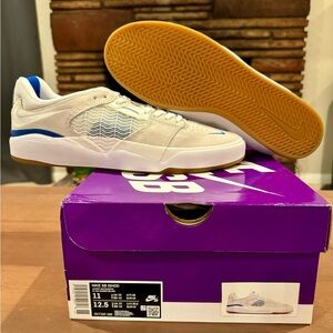Nike SB Ishod Wair “White Game Royal” / Sz. 11 / DS (New)
